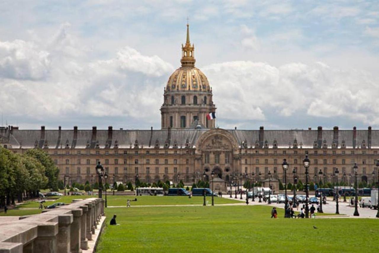 Modernized Studio - Meters From The Invalides Gardens Apartment ปารีส ภายนอก รูปภาพ